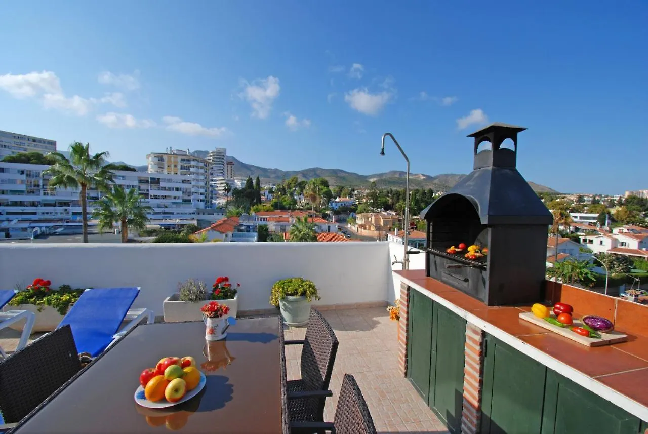 Isla De Benalmadena 1, Jacuzzi, 80M From The Sea, Ac, Bbq, Private Parking, Big Terrace Apartment Spain